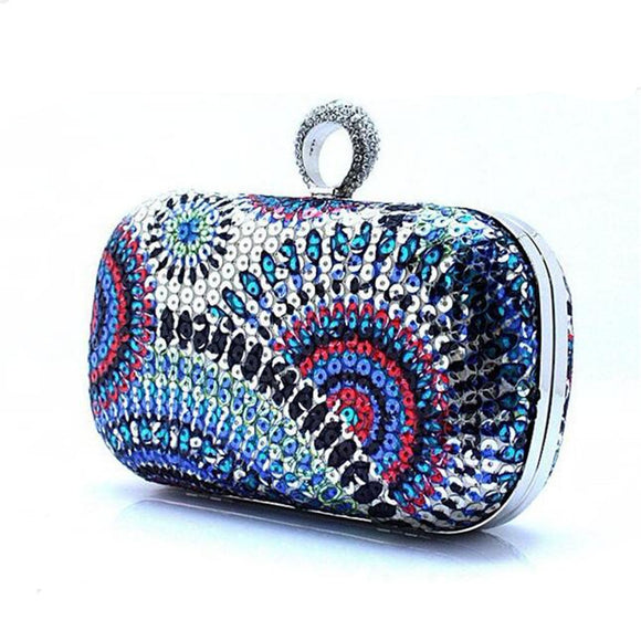 Clutch Knuckle Rings Bag