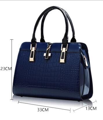 Elegant Alligator Leather Handbag