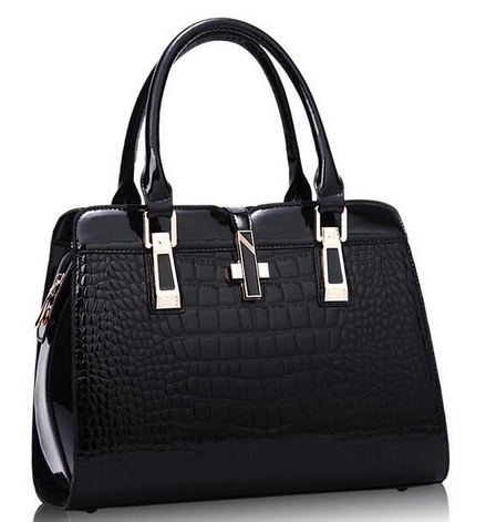 Elegant Alligator Leather Handbag