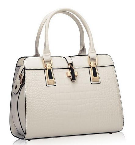 Elegant Alligator Leather Handbag